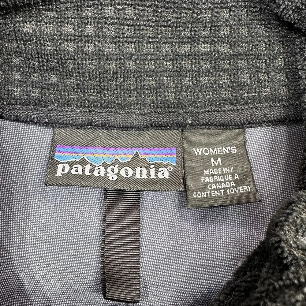 Vintage Patagonia Jacket Womens Medium Gray Regulator Slingshot Softshell 24070